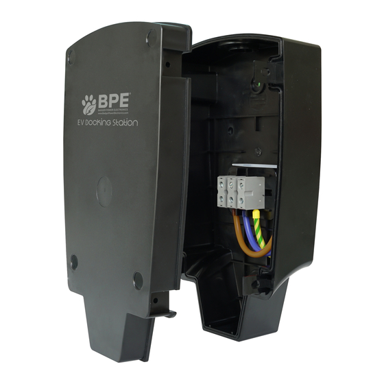 User Manuals: BPE Amstel Dock Electric Vehicle Charger
