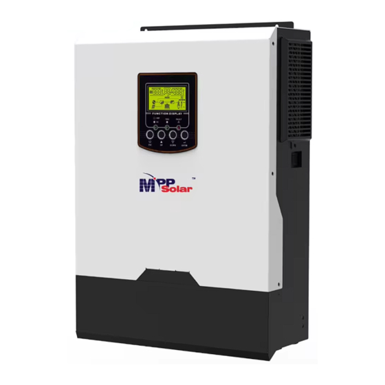 MPP Solar LV 3KVA-24V User Manual