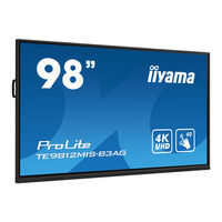 Iiyama ProLite TE8612MIS User Manual
