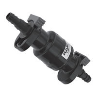 Xylem FLOJET 01752 C Series Installation And Operation Manual
