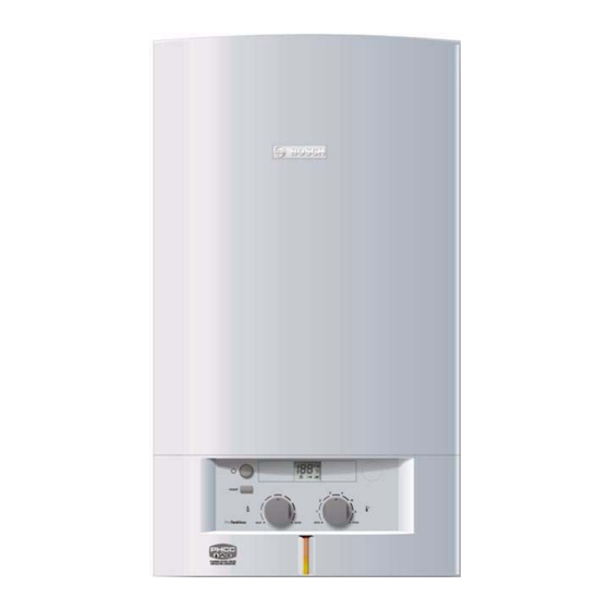 Bosch PROTANKLESS GWH 345 User Manual