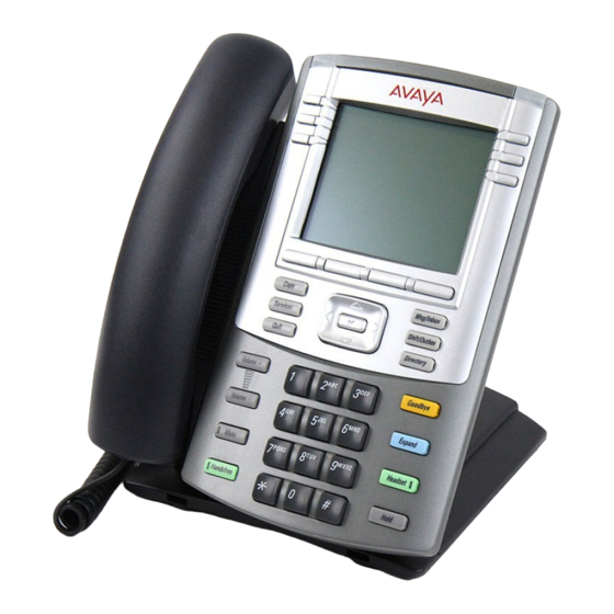 Avaya 1120E User Manual