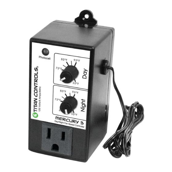 Titan Controls Mercury 3 Easy Manual
