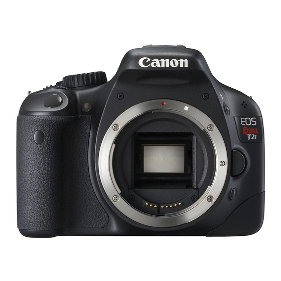 Canon T3i Manual