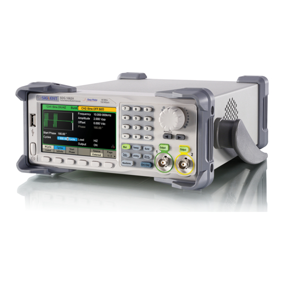 SIGLENT TECHNOLOGIES SDG1032X Service Manual