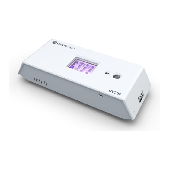UV MEDICO UV222 Installation Manual