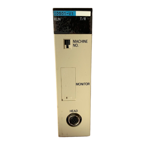Omron SYSMAC C200H-IDS01-V1 Operation Manual