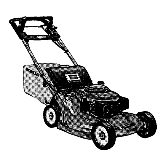Honda HARMONY HRB215PXA Owner's Manual