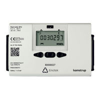 Kamstrup MULTICAL 603 Installation And User Manual