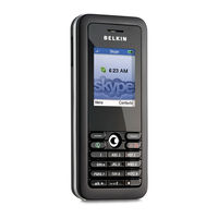 Belkin F1PP000GN-SK - Wi-Fi Phone For Skype Wireless VoIP User Manual