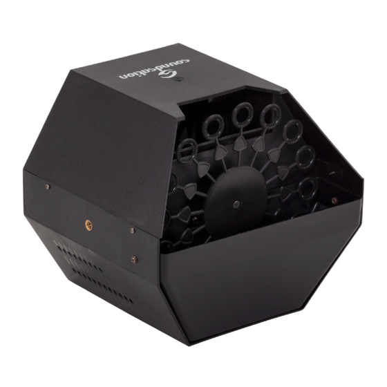 soundsation ZEPHIRO 100 BUBBLE Manuals