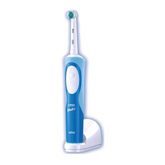 Braun Oral-B Vitality D 12523 Manual