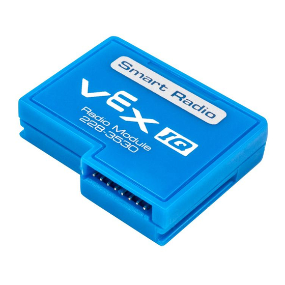 Vex Robotics VEX IQ Smart Radio User Manual