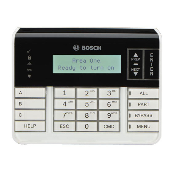Bosch B920 Quick Start Manual