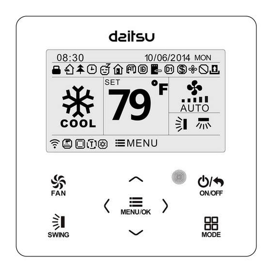 Eurofred daitsu ACCD WC4 Series User Manual