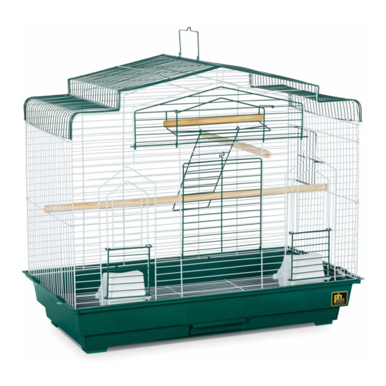 Prevue Pet Products Barn Style Flight Cage Assembly Instructions