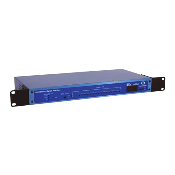 Pro Co Sound Momentum md16ae Manual