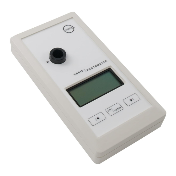 Diaglobal Duo Photometer plus DP 210 Manuals