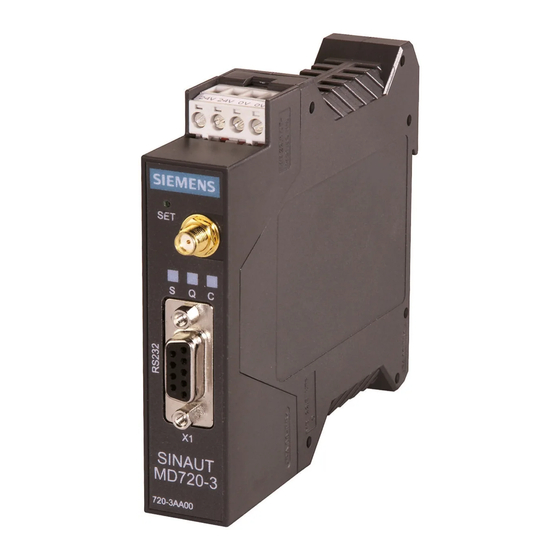 Siemens 1SI Manual