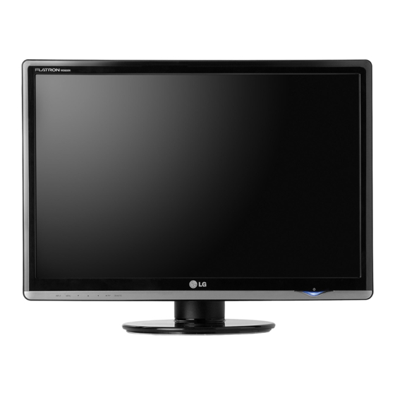 LG W2600H User Manual