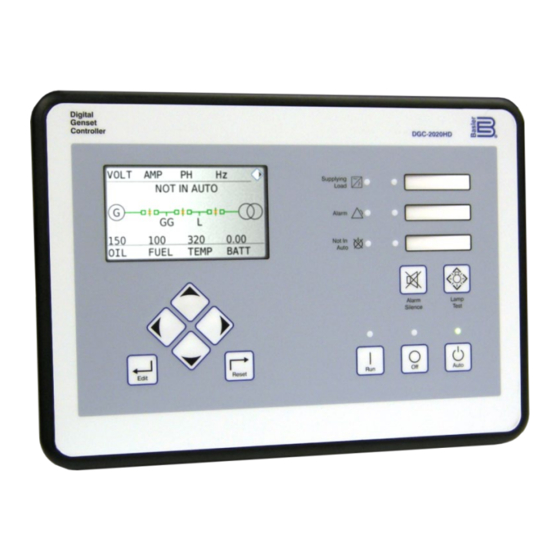 Basler DGC-2020HD Installation Instructions Manual