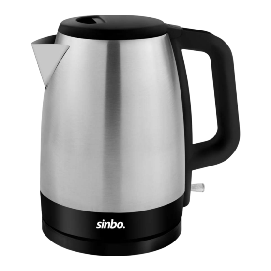 Sinbo SK 7353 Instructions For Use Manual