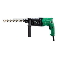 HIKOKI DH 26PB2 Handling Instructions Manual
