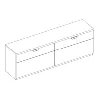 Anrex MODERN RTV 2D2S Instructions For Assembling And Installing
