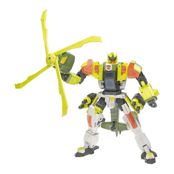 Hasbro Bulkhead 80254 Instructions