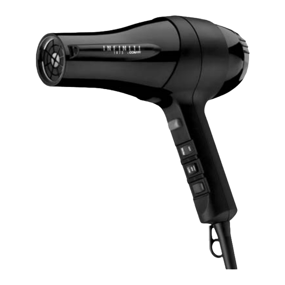 Conair Infiniti INF151XC Instruction Manual
