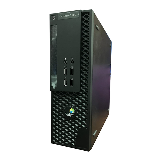 Vidyo VidyoRoom HD-230 Getting Started Manual
