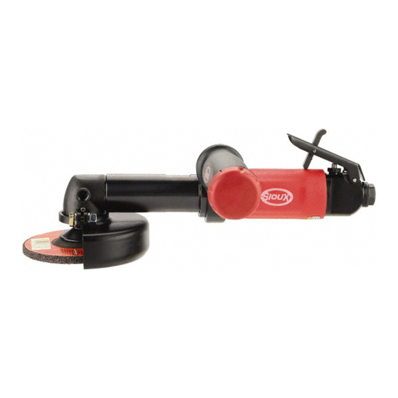 Sioux Tools SEBS1AX124G Instructions-Parts List