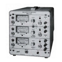 POWER DESIGNS TP340 Instruction Manual
