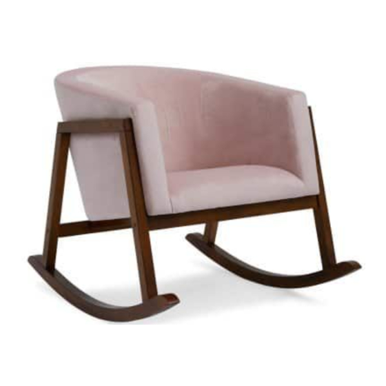 hayneedle Belham Living Rowan Tub Rocking Chair REDU071-1 Manual