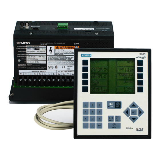 Siemens 9700 Manuals