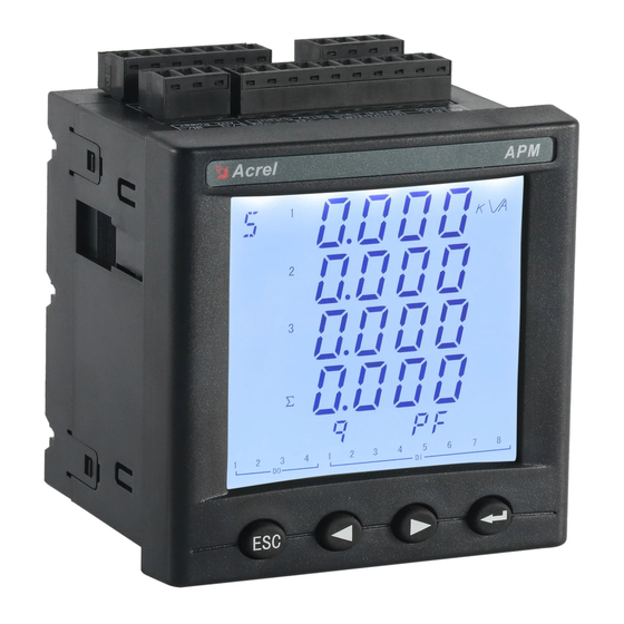 Acrel APM830 Installation And Operation Instruction Manual