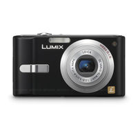 Panasonic DMC-FX10A - Lumix Digital Camera Operating Instructions Manual