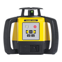 Leica Geosystems Rugby 640G Quick Manual