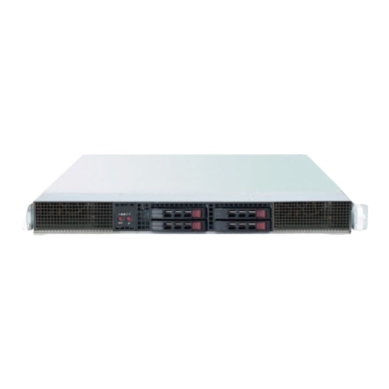 Supero SUPERSERVER 1027GR-TQF User Manual