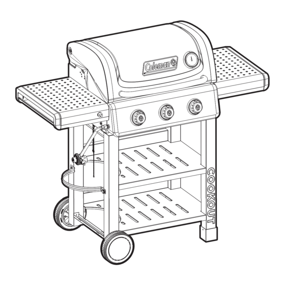 Coleman COOKOUT CO-300BBQ Assembly Manual