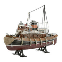 REVELL Harbour Tug Boat Assembly Instructions Manual