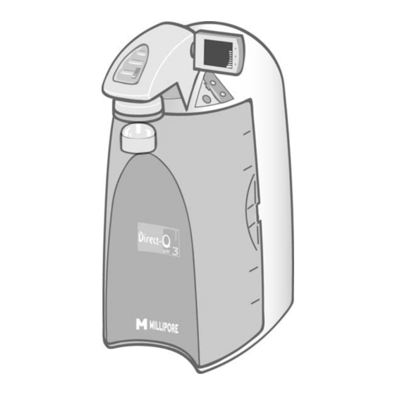 Millipore DIRECT-Q 3 SYSTEM User Manual