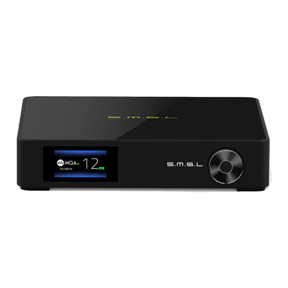 SMSL M400 User Manual