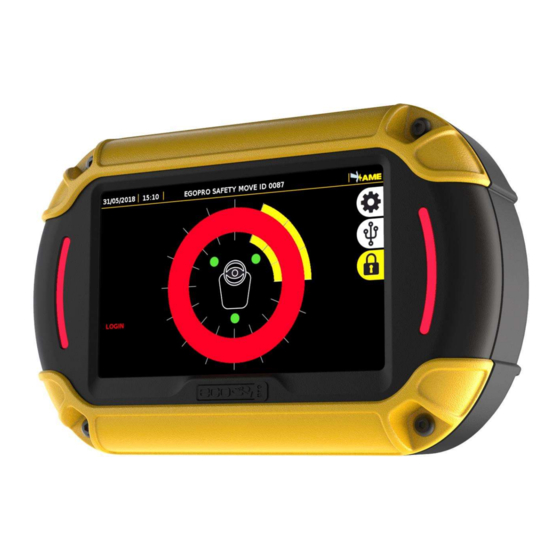 EGOpro Safe Move 4.0 Manuals