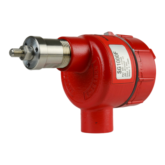 Electro-Sensors SG1000F Quick Start Manual