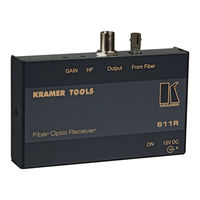 Kramer 611T User Manual