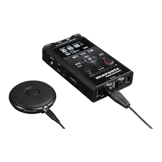 Marantz PMD661 MKIII User Manual