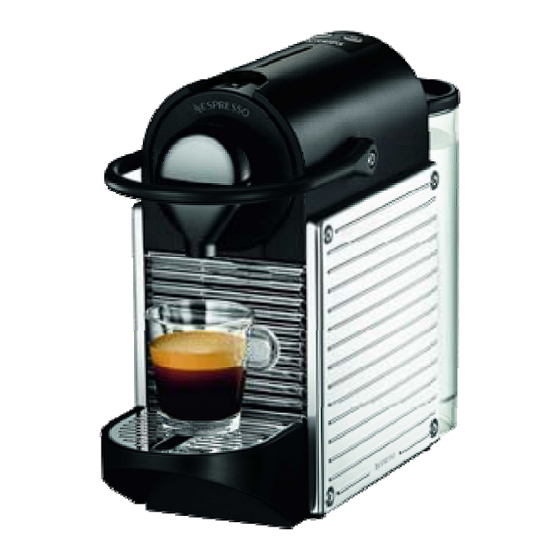 Krups NESPRESSO PIXIE YY1205FD Instruction Manual