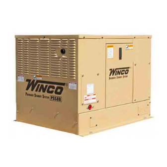 Winco ULPSS8B2W Installation And Operator's Manual