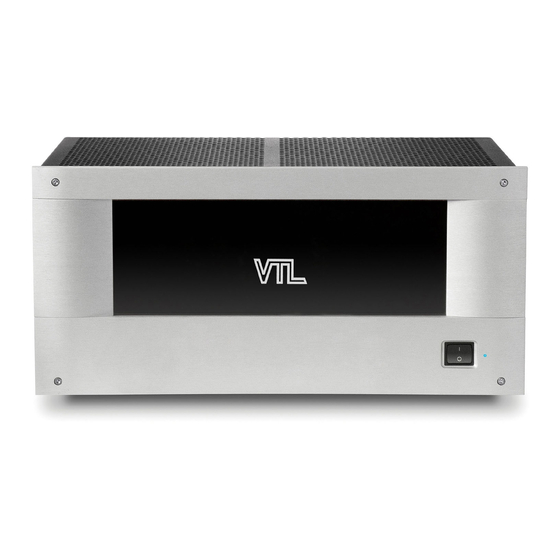 VTL MB-125 Owner's Manual